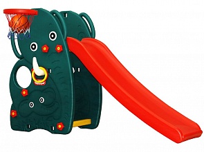 Горка Слон с баскетбольным кольцом (Happy Box, HB_ JM-706)